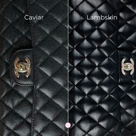 Chanel leather vs calfskin